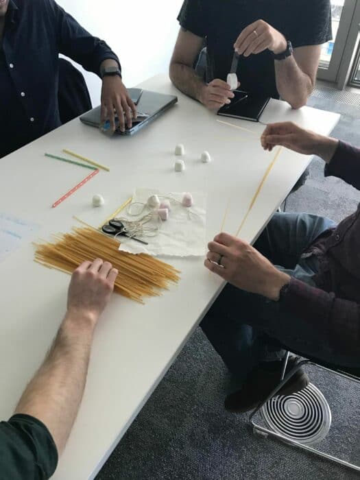 Team Building Activity Pasta Tower